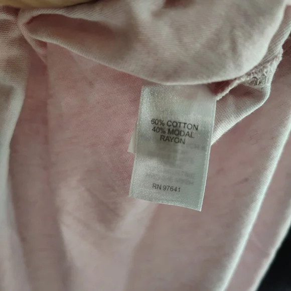 Elegant Light Pink Long Sleeve Top - Picture 5 of 7